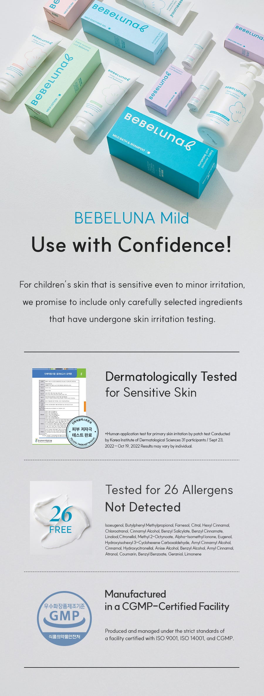 Bebeluna Mild Lotion 200g