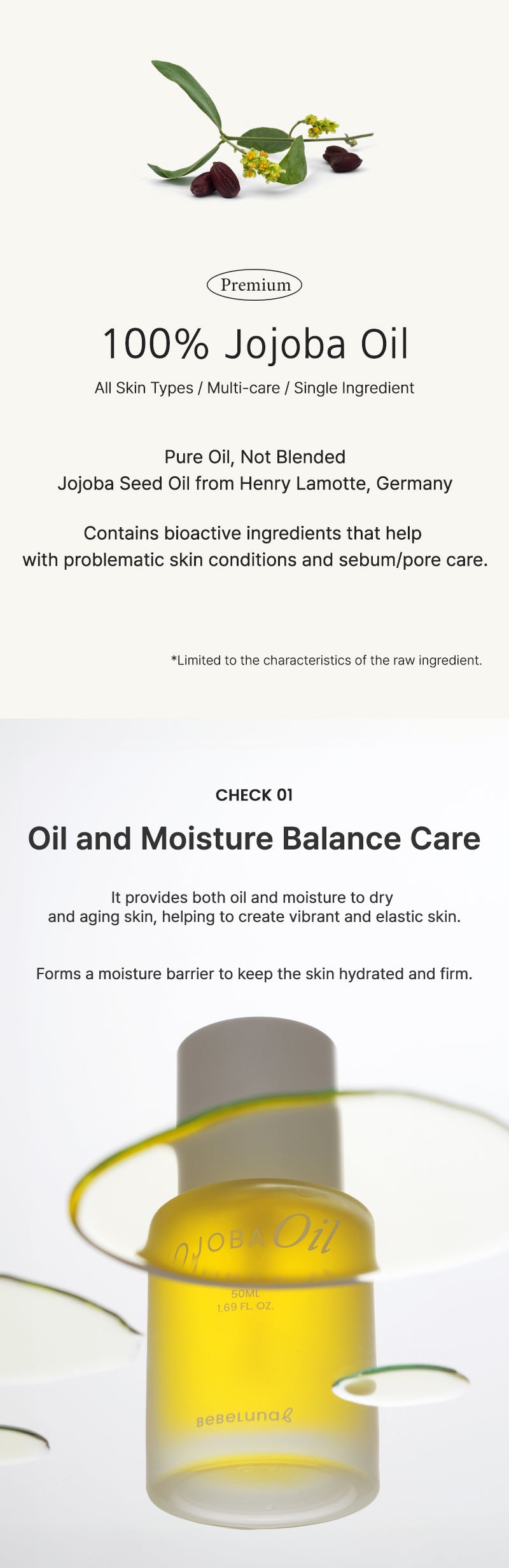 Bebeluna Jojoba Oil 50ml
