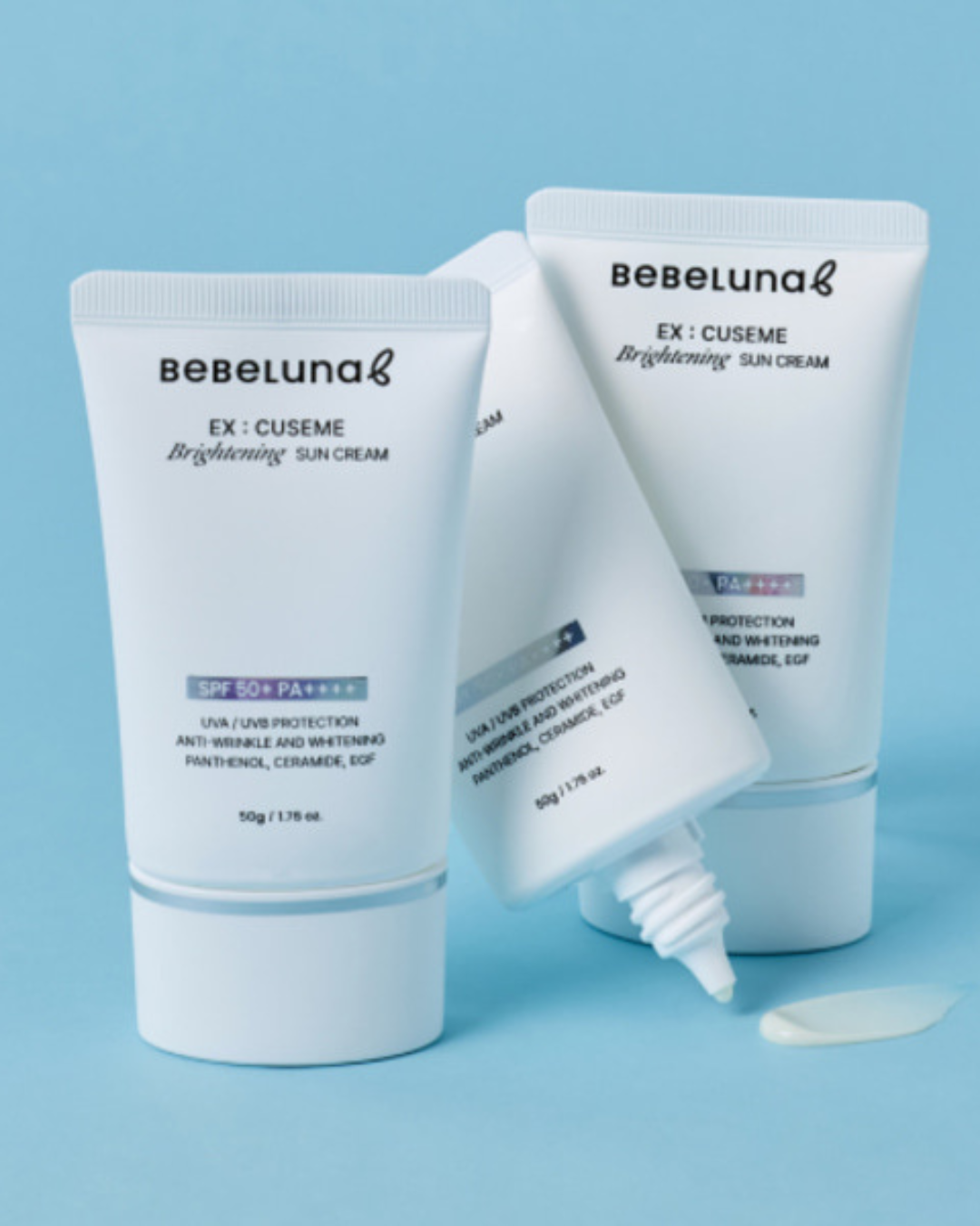 Bebeluna Ex:Cuseme Brightening Sun Cream SPF50+/PA++++ 50g