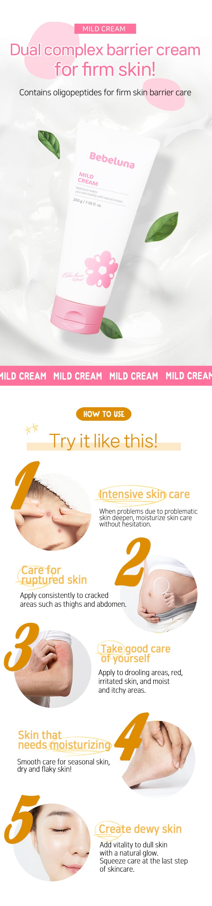 Mild Cream 200g