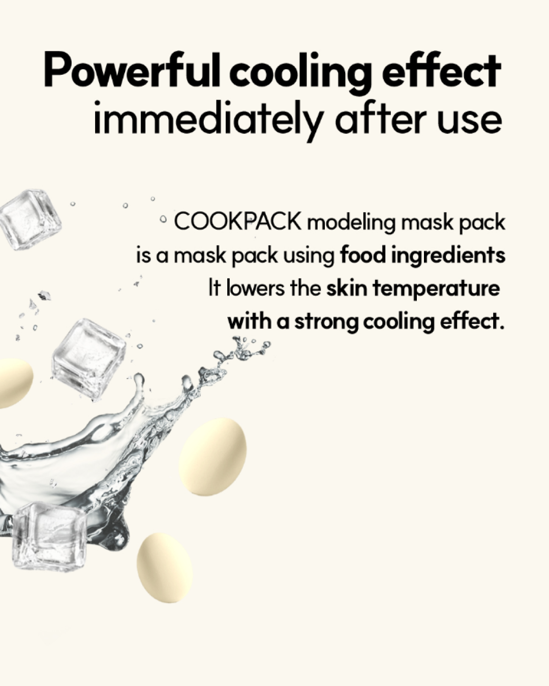 Cook Pack Modeling Mask