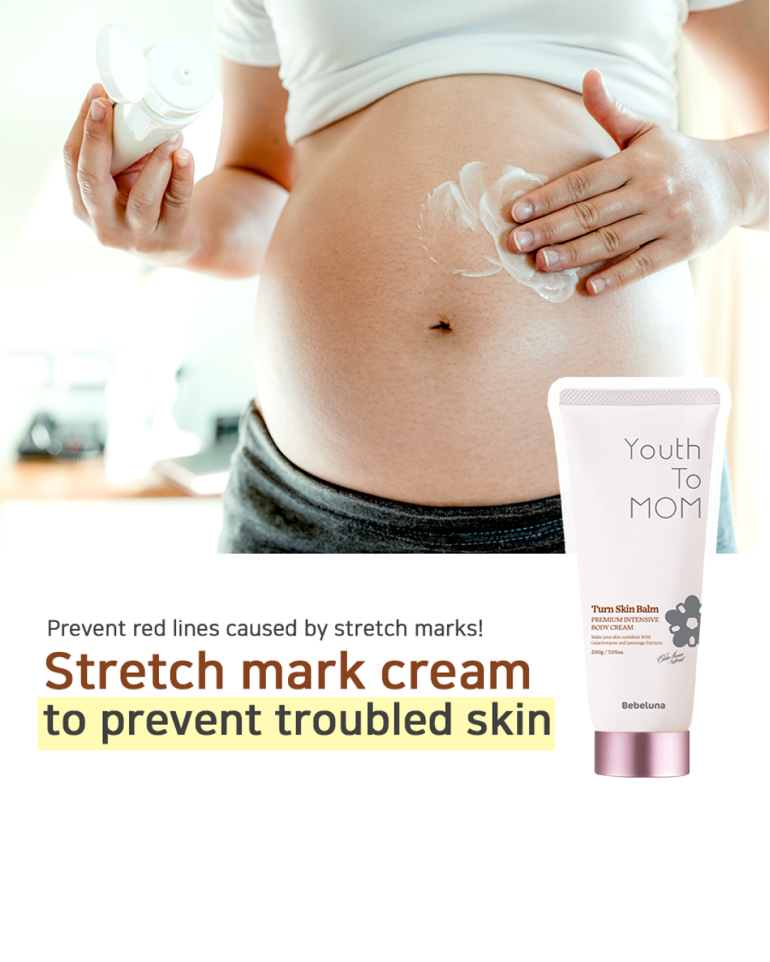 Bebeluna Youth to Mom Turn Skin Balm 200g
