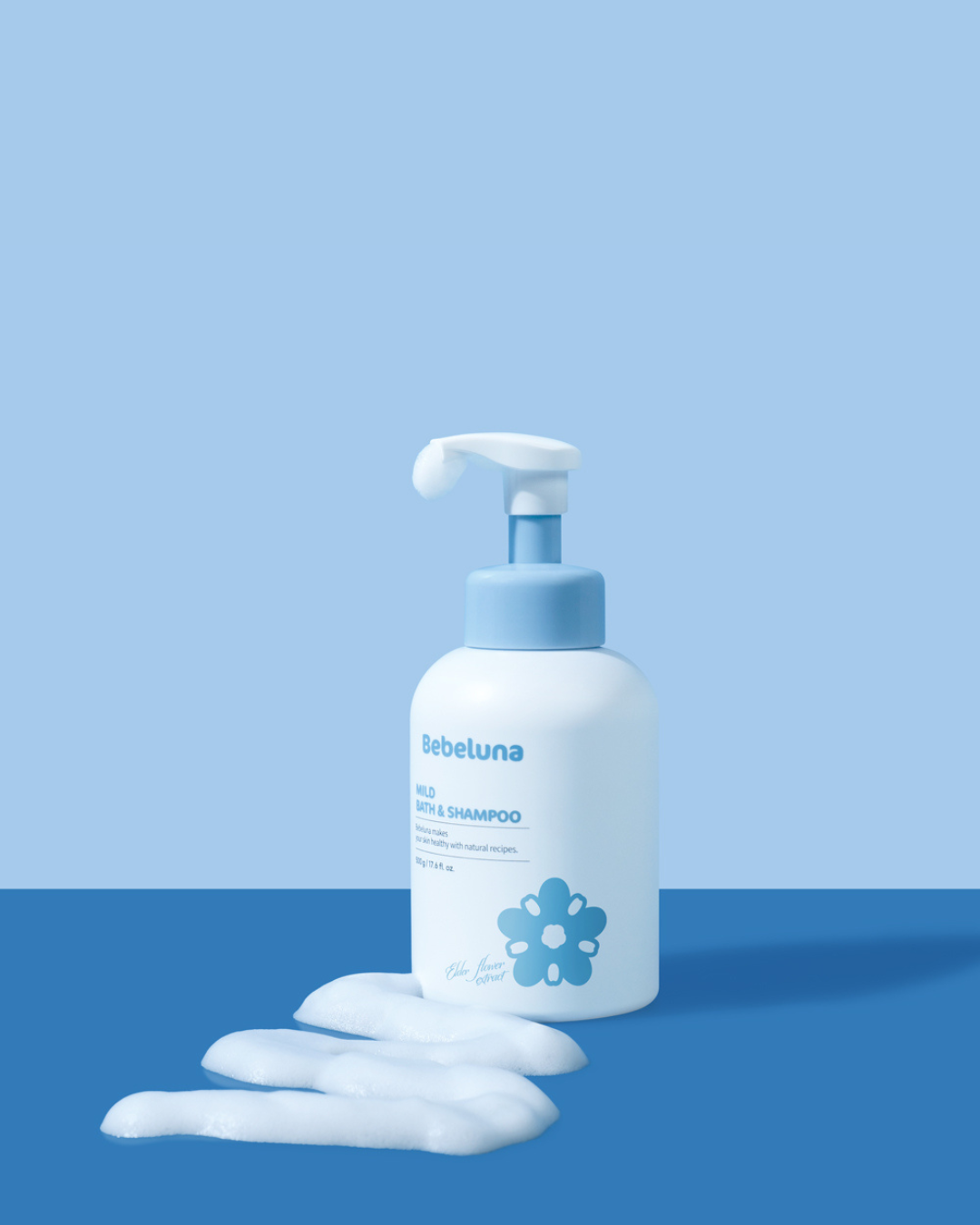 Bebeluna Mild Bath & Shampoo 500g