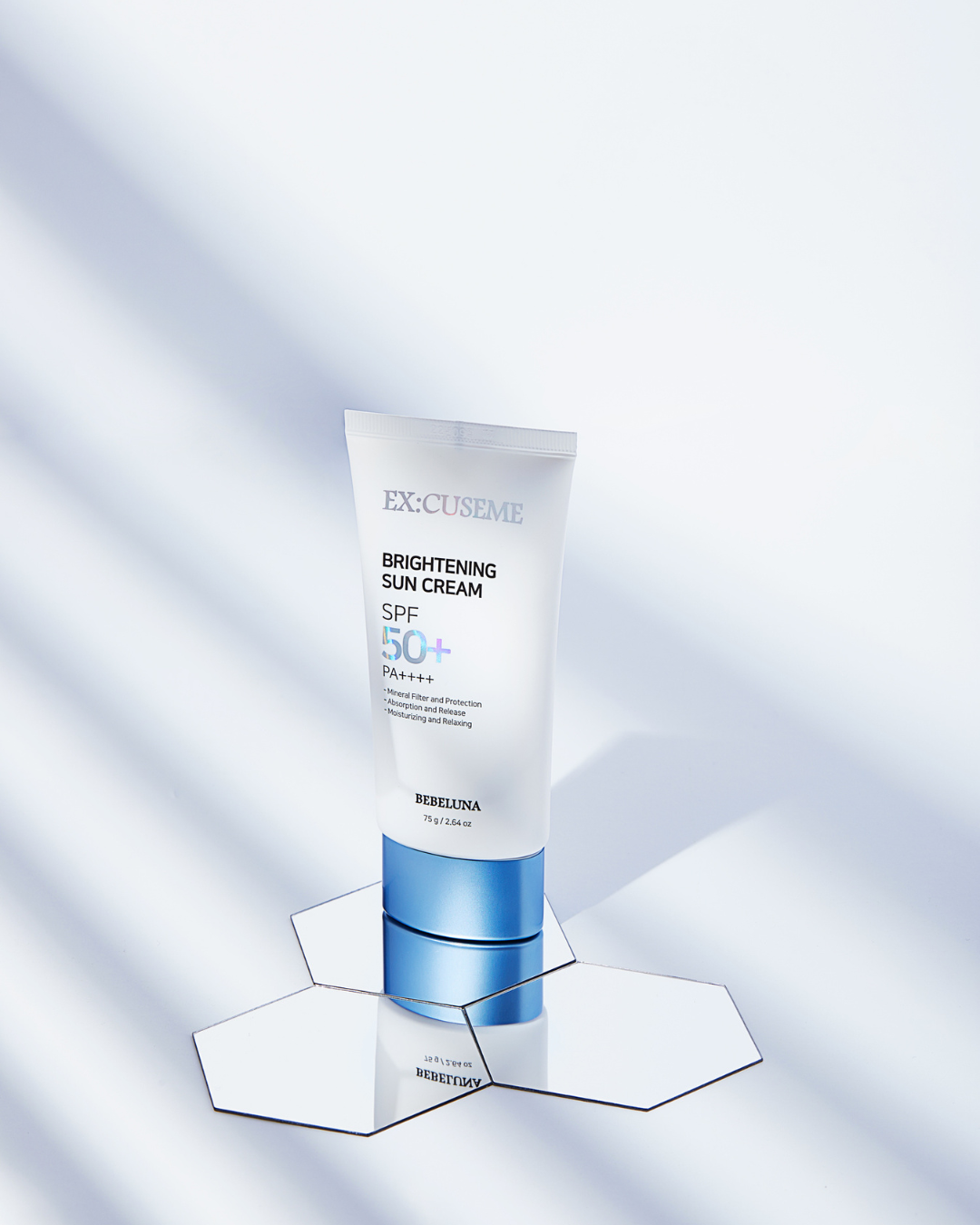 Bebeluna Ex:Cuseme Brightening Sun Cream SPF50+/PA++++ 75g