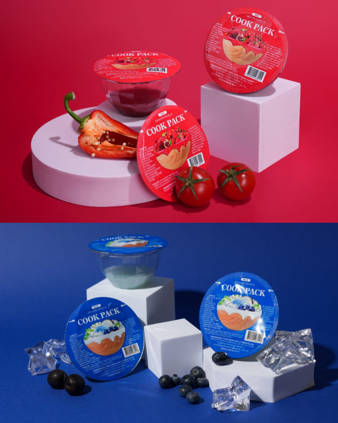 Cook Pack Modeling Mask