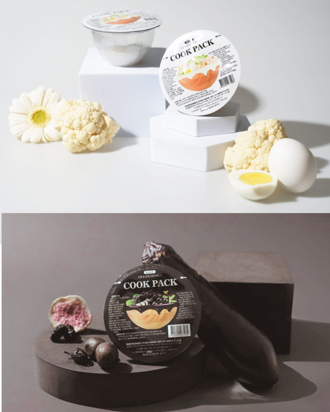 Cook Pack Modeling Mask
