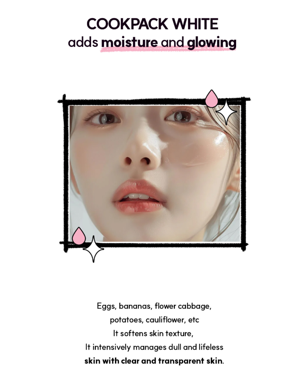 Cook Pack Modeling Mask