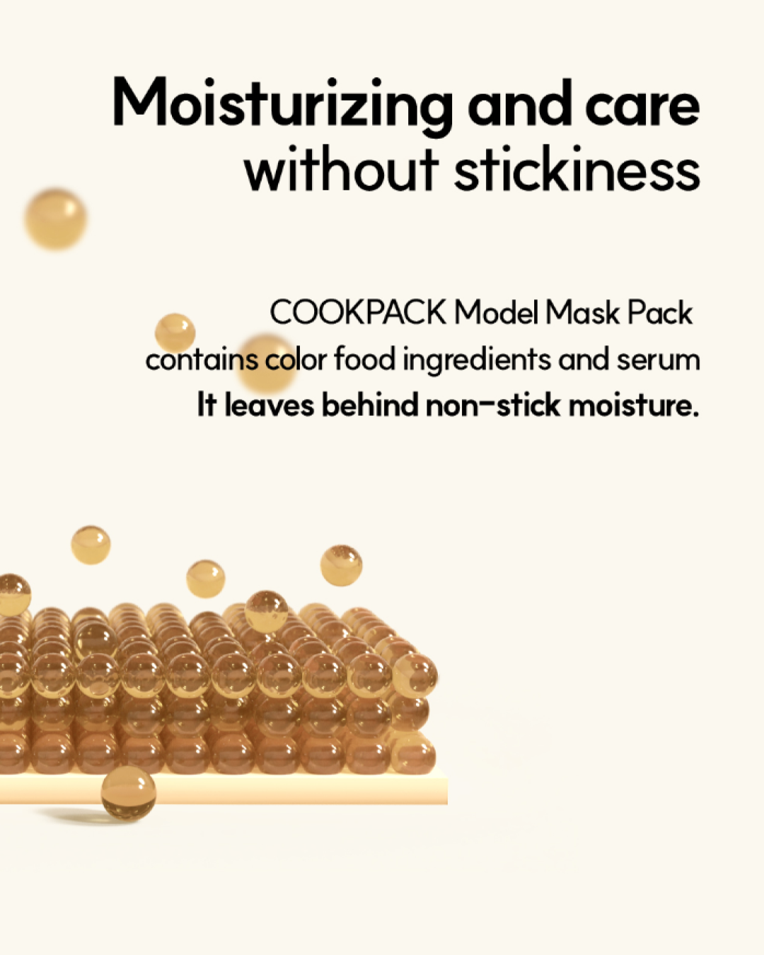 Cook Pack Modeling Mask